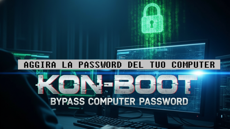 KON BOOT - AGGIRARE PASSWORD - ENZO MADIO PROJECT