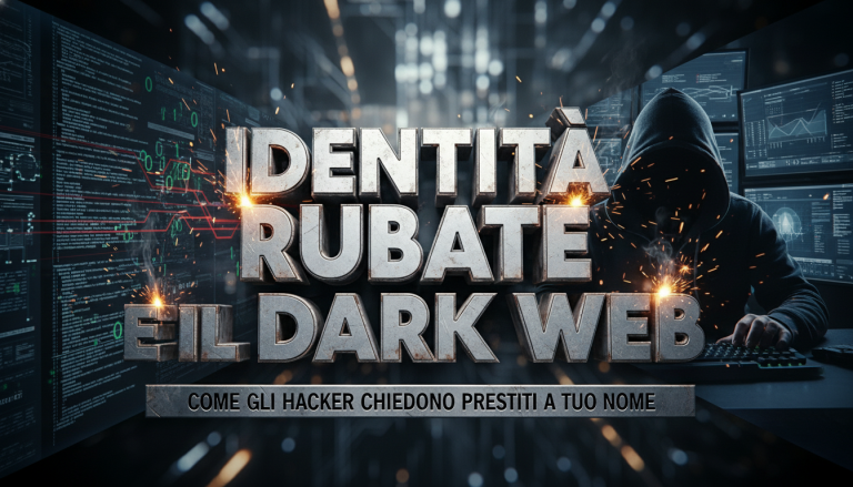IDENTITA RUBARE EDARK WEB - ENZO MADIO PROJECT-